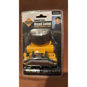 Western Safety Emergency Light Swivel Lens Headlamp New #45807